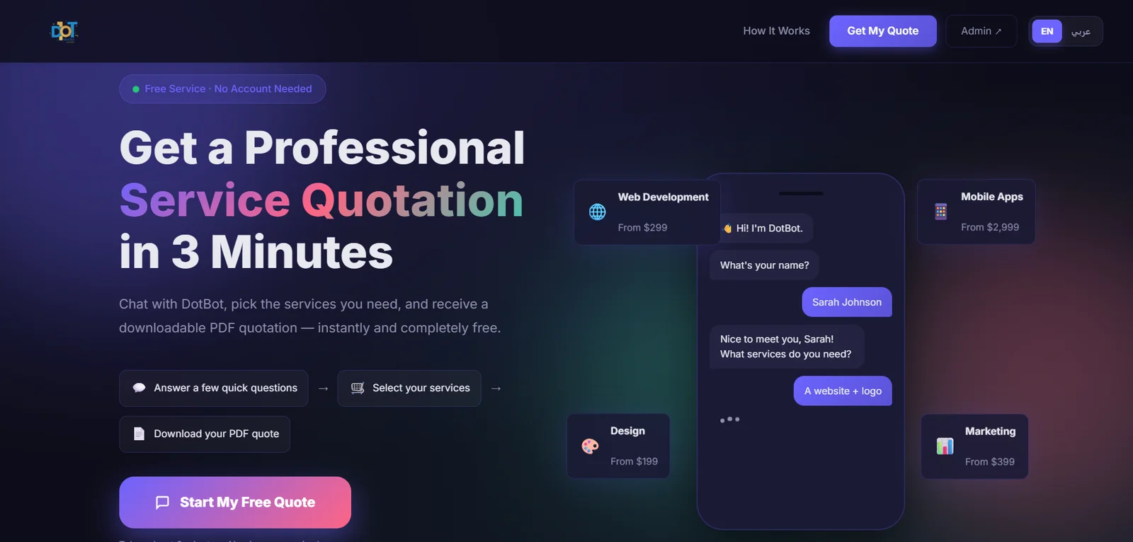 Quotation Chat Bot